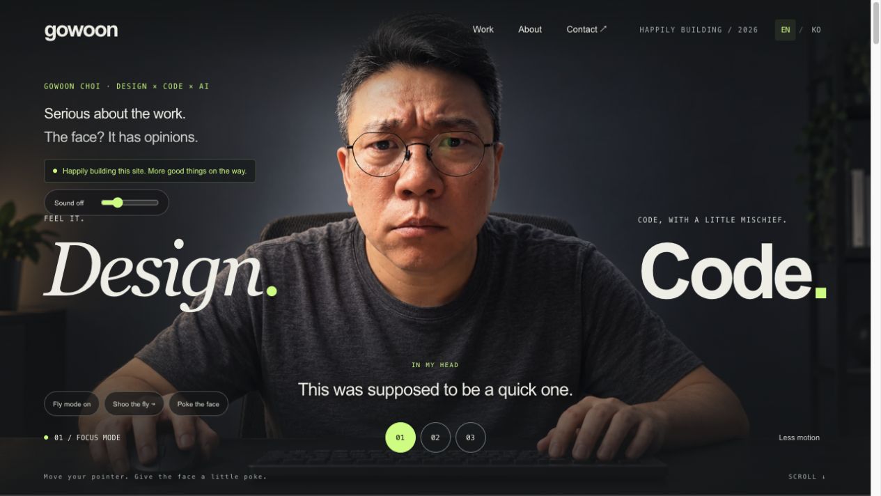 The original Gowoon website