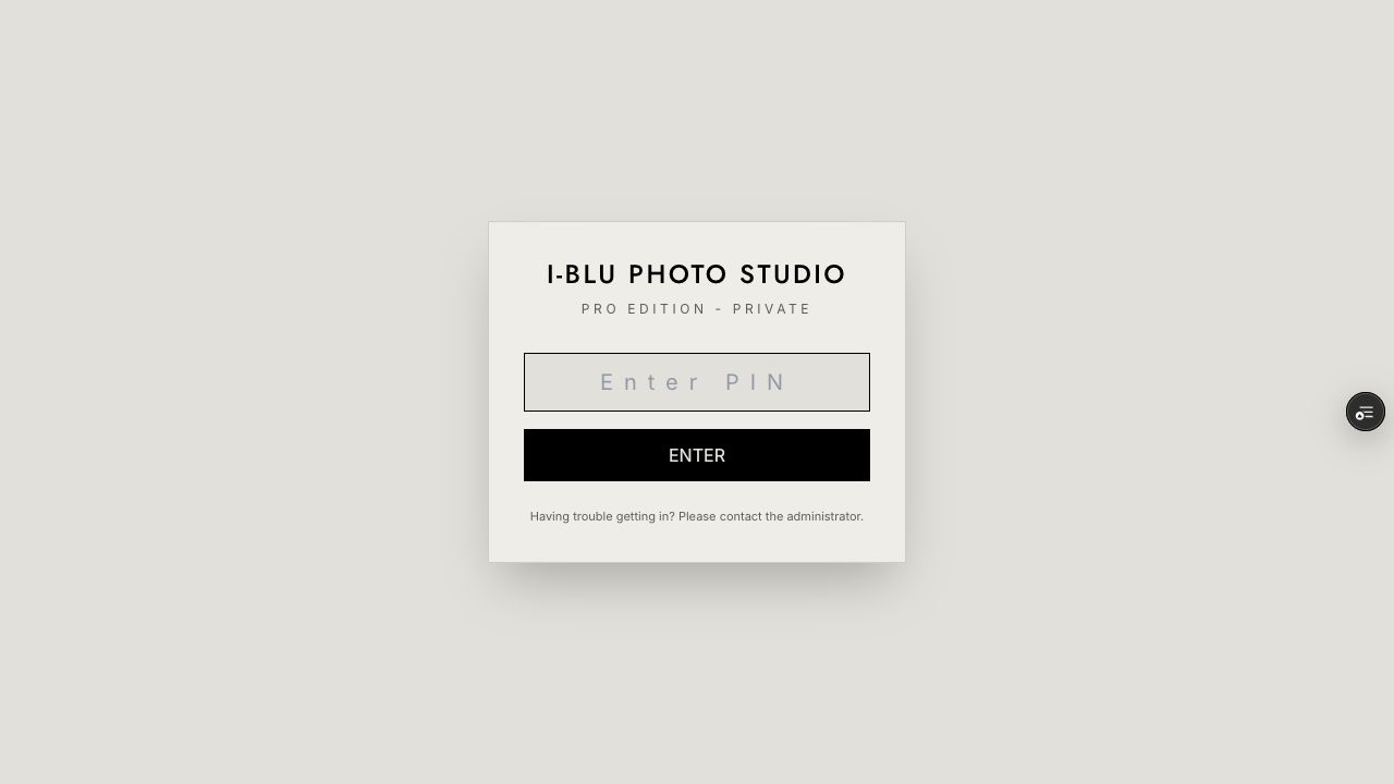 i-blu Photo Studio project artwork